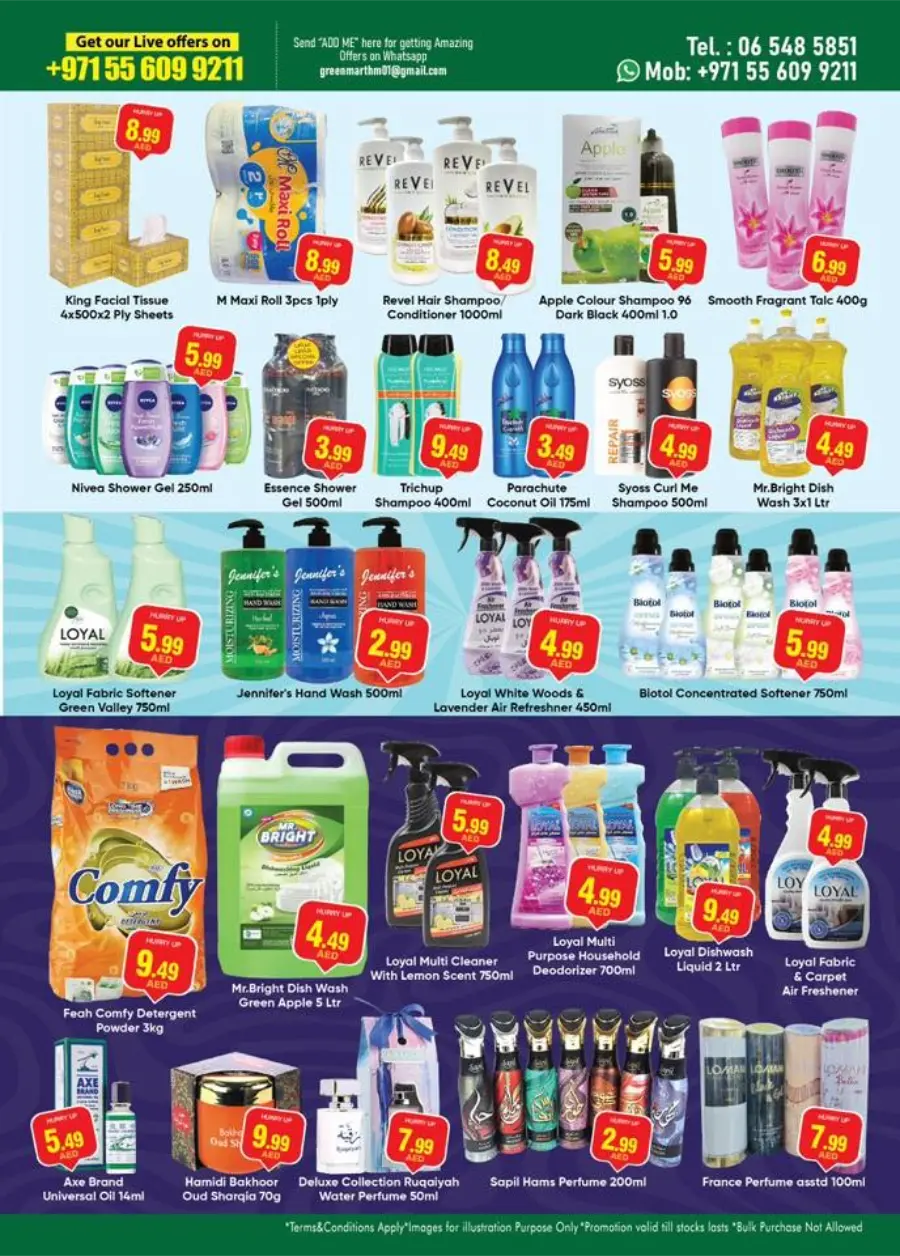 Crazy Deals In Green Mart Sharjah / Ajman