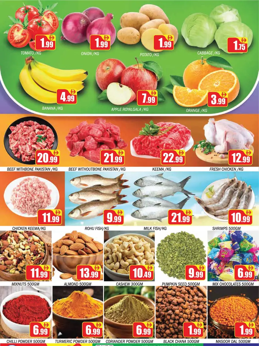 Weekly Offers In ZSH Golden Day Hypermarket Dubai