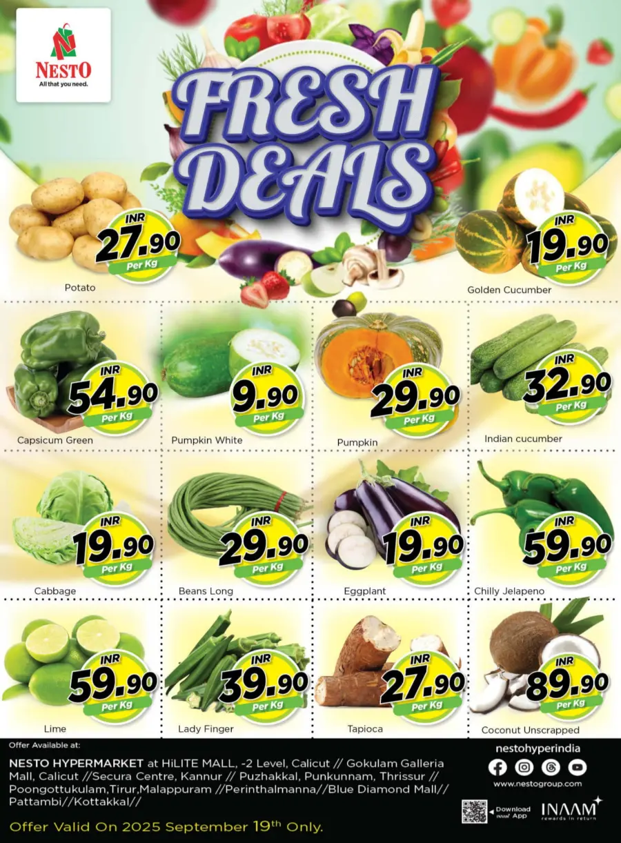 Fresh Deals In Nesto Hypermarket Thrissur