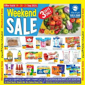 Weekend Sale In  Sun & Sand Ras al Khaimah
