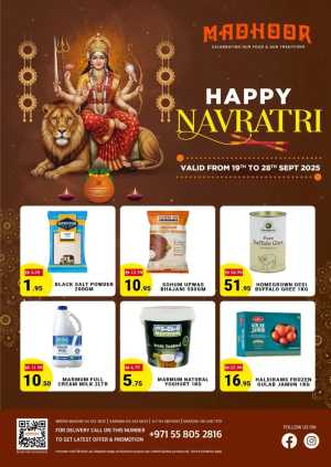 Navratri Sale In Madhoor Stores Dubai,Sharjah / Ajman