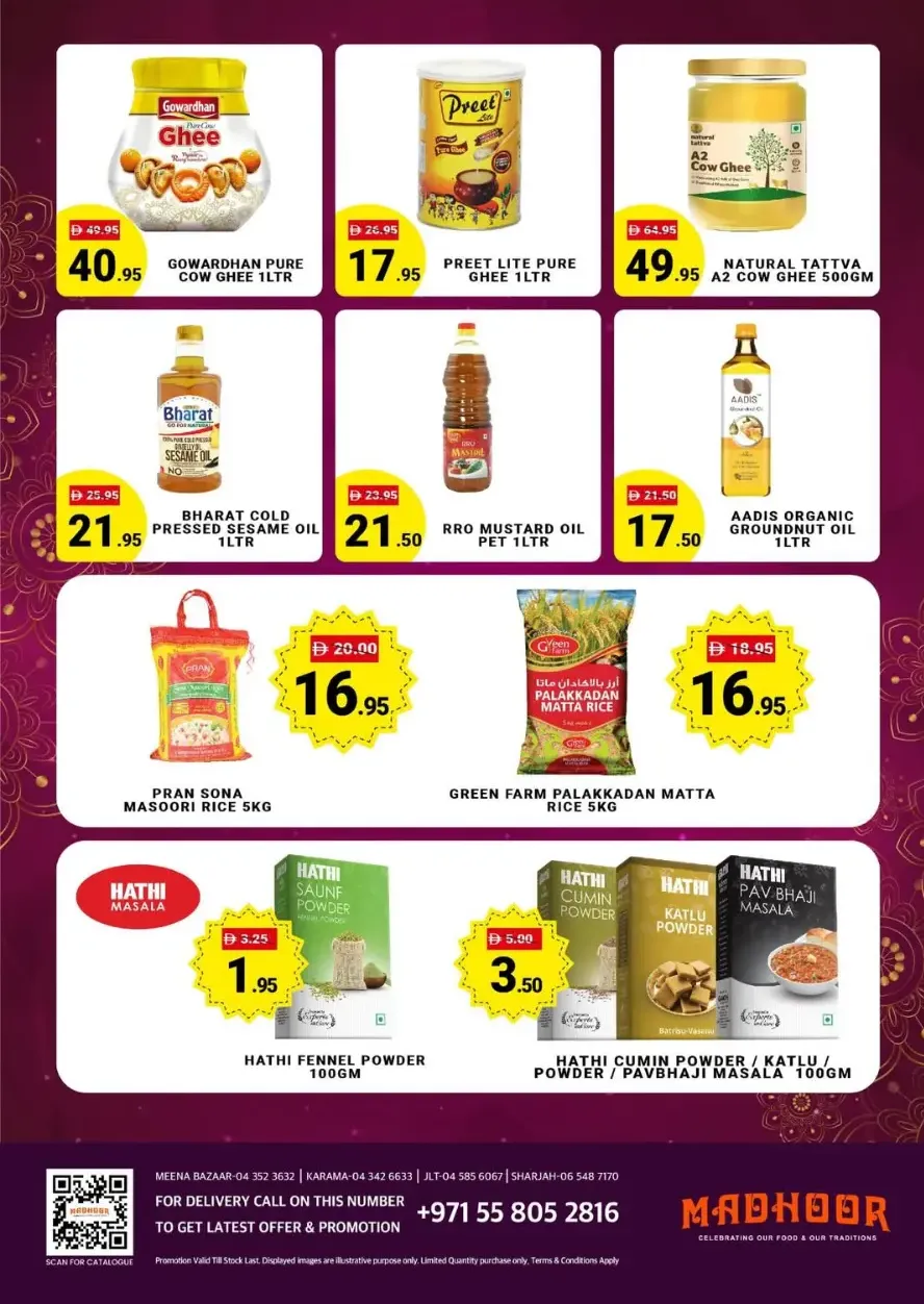 Navratri Sale In Madhoor Stores Dubai