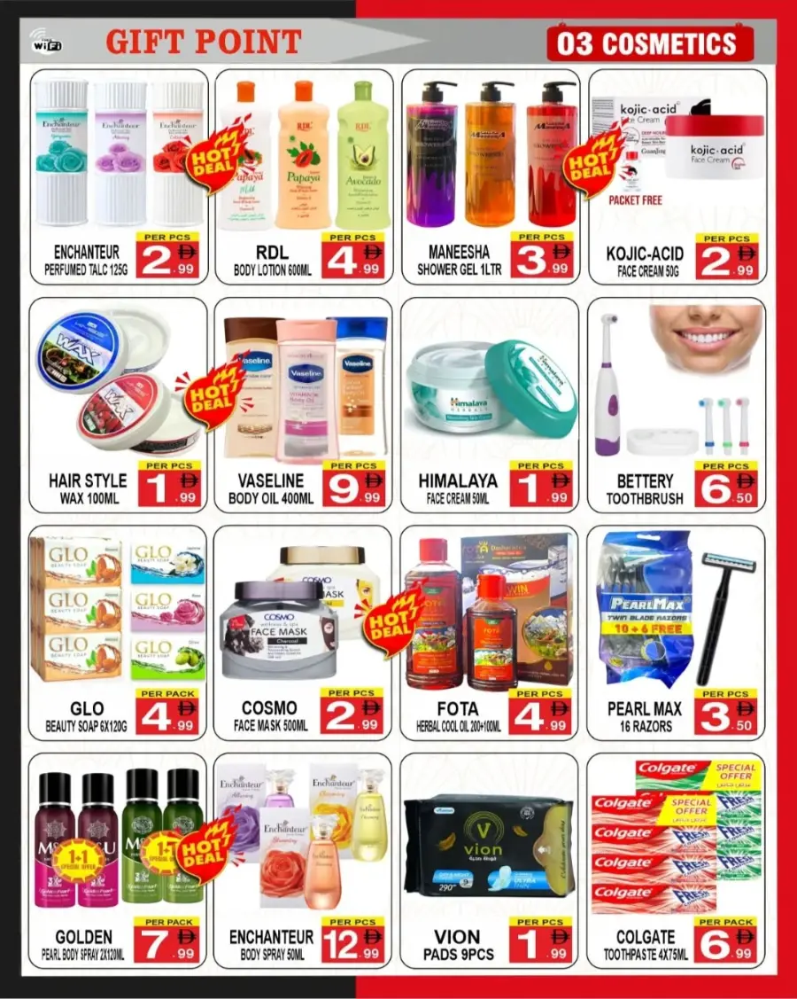 Super sale In Gift Point Department Store Dubai