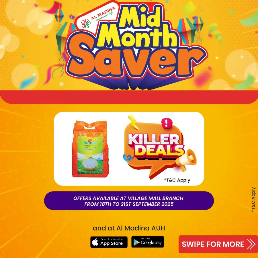 Mid month saver In Al Madina Hypermarket Abu Dhabi