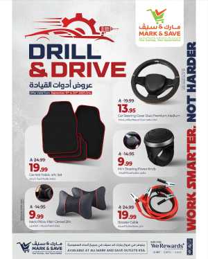 Drive Deals In Mark & Save Riyadh,Al Hasa,Al Khobar