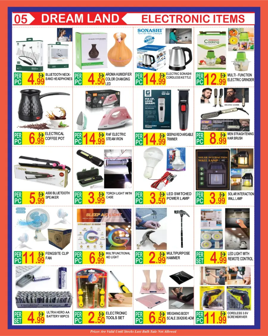 Crazy Sale In Dream Land Center Dubai