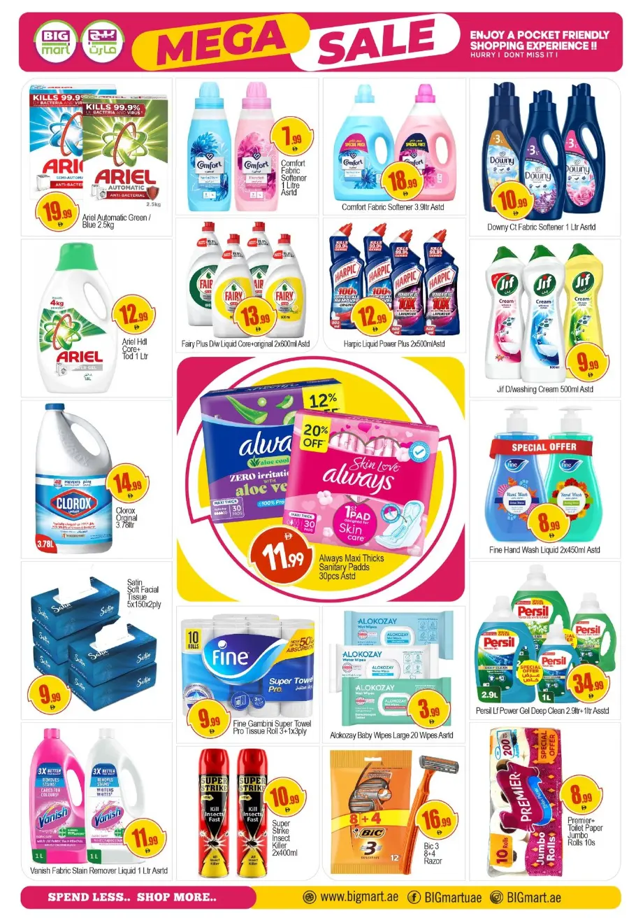 Mega Sale In BIG mart Dubai