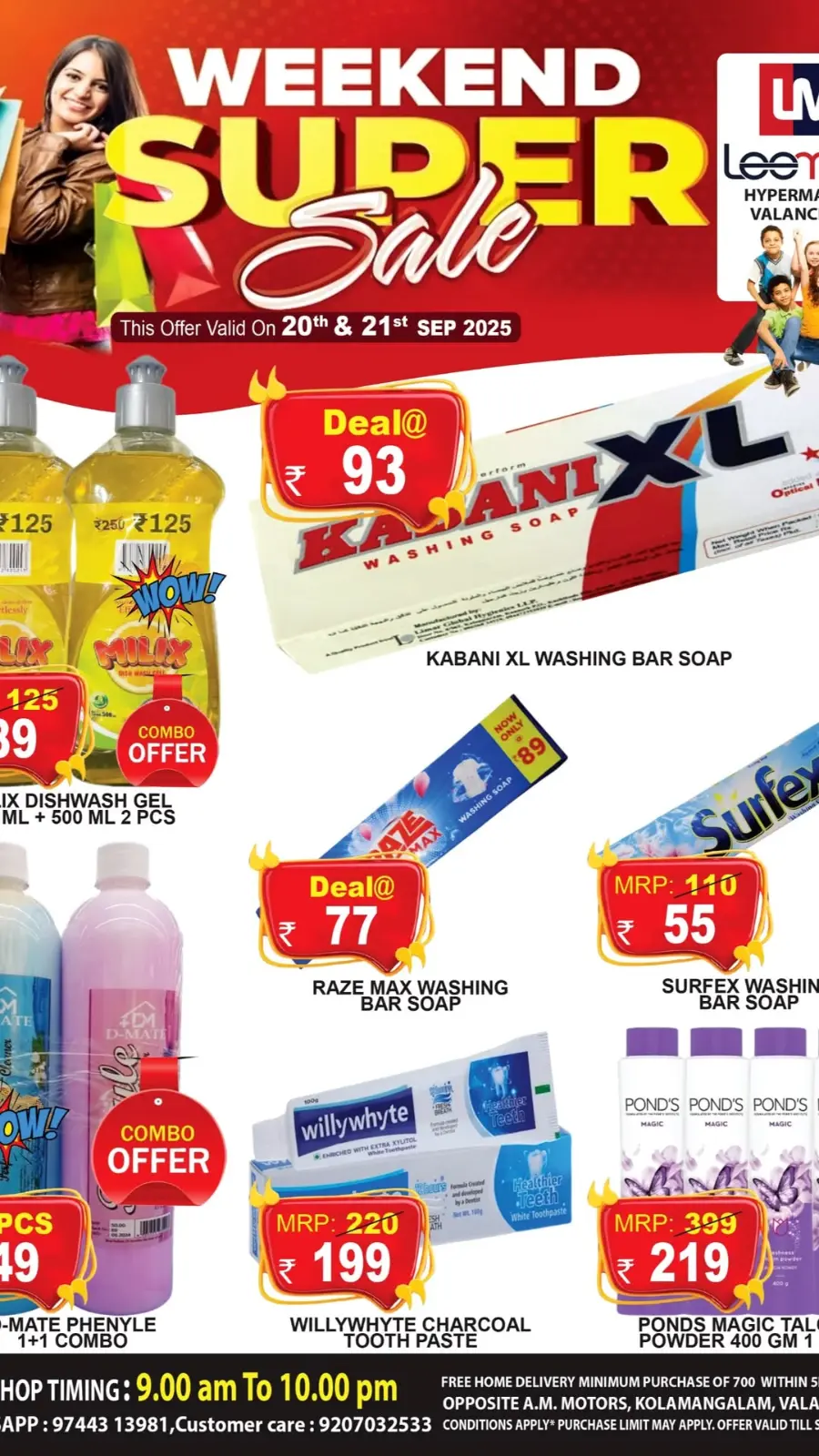 Weekend Super Sale In Leemax Hypermarket Malappuram