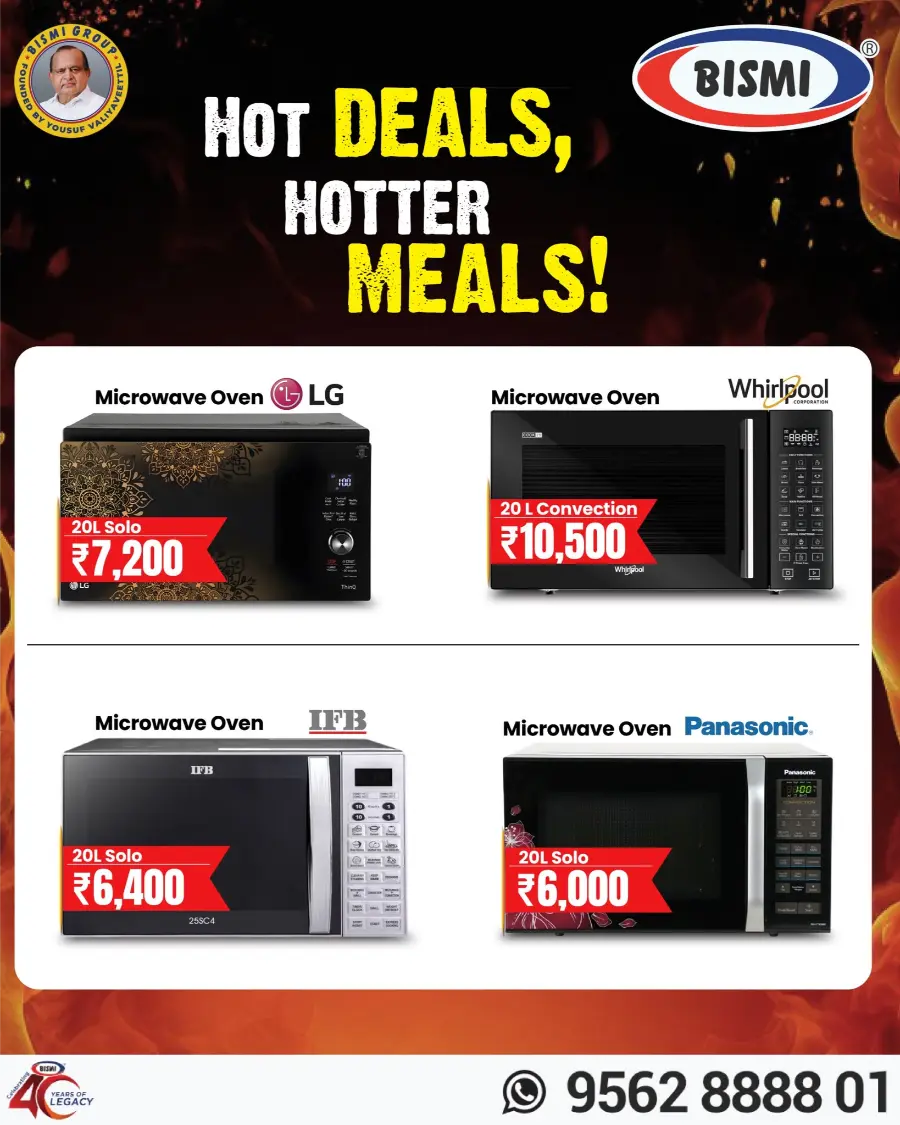 Hot Deals In Bismi Home Appliance Thrissur