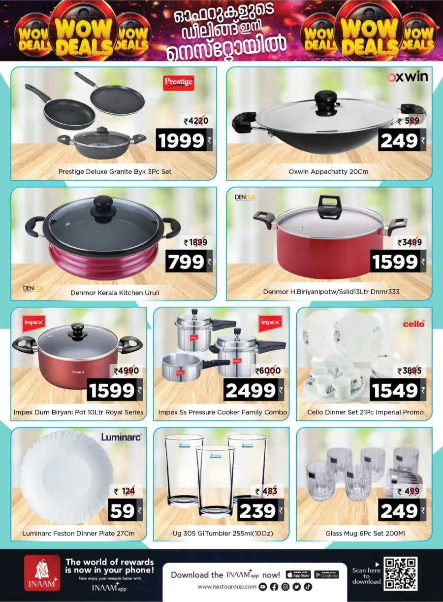 WOW Deals – Mega Savings In Nesto Hypermarket Thrissur