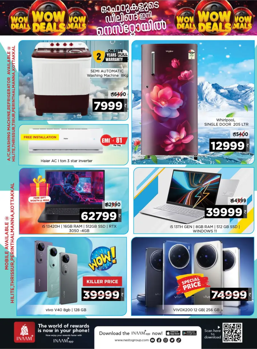 WOW Deals – Mega Savings In Nesto Hypermarket Thrissur