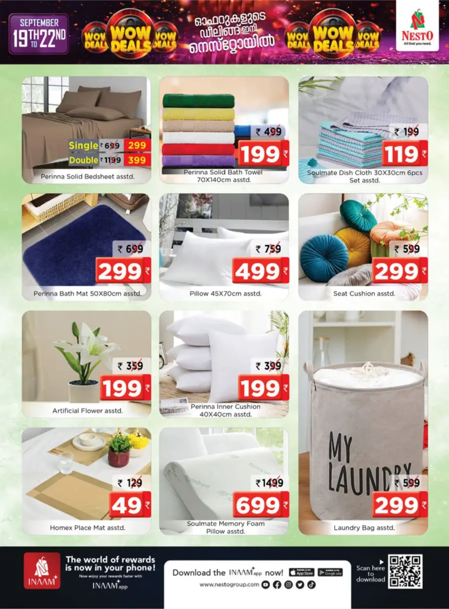 WOW Deals – Mega Savings In Nesto Hypermarket Thrissur