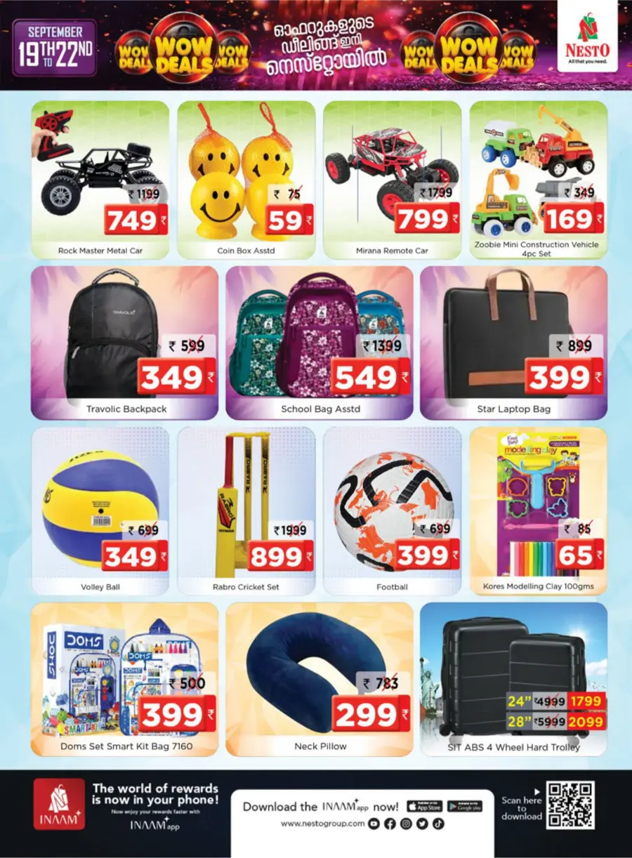 WOW Deals – Mega Savings In Nesto Hypermarket Thrissur