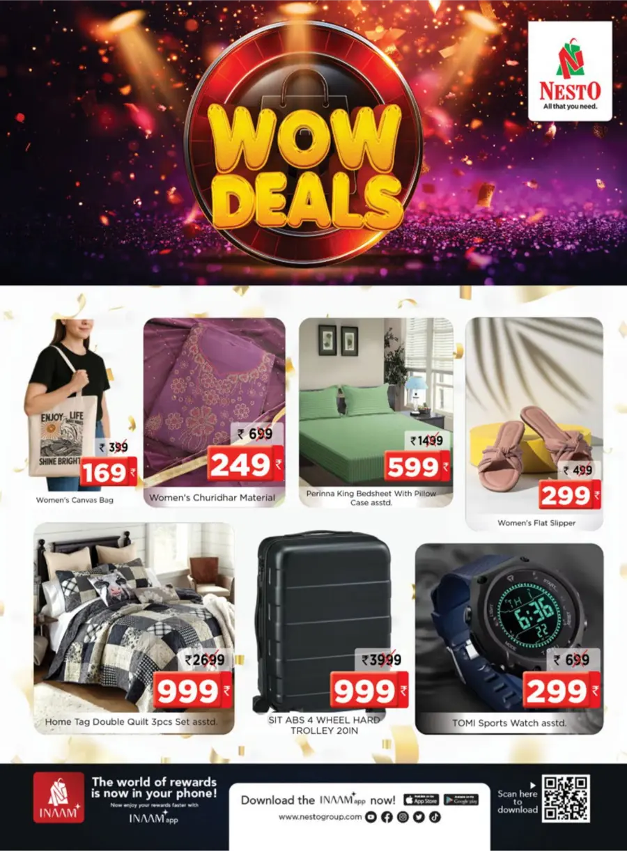 WOW Deals – Mega Savings In Nesto Hypermarket Thrissur