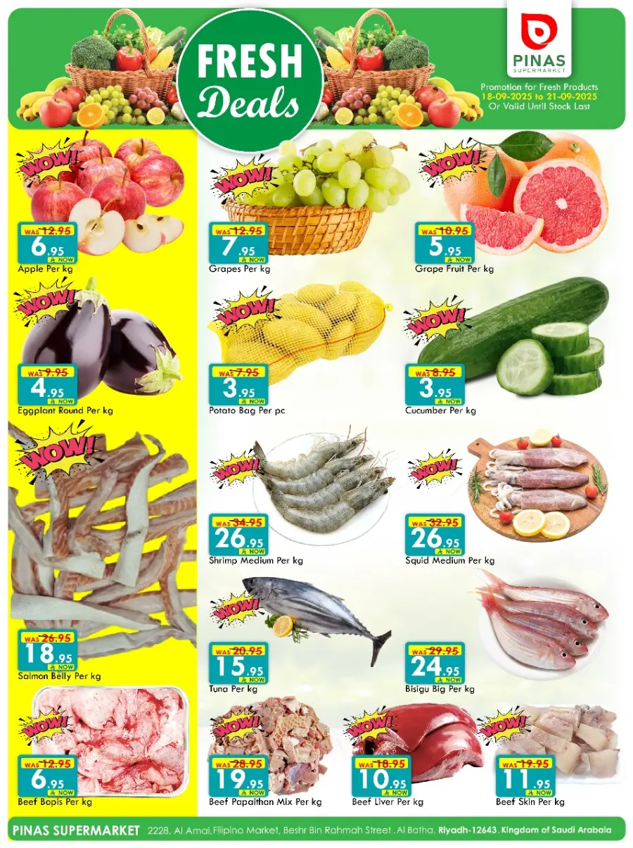 Big Breaking Deals In Pinas Supermarket Riyadh