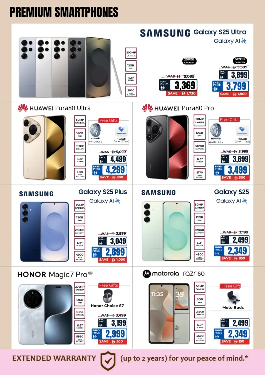 Biggest Mobile Fest – 25% to 75% OFF In Ecity Electronics Dubai