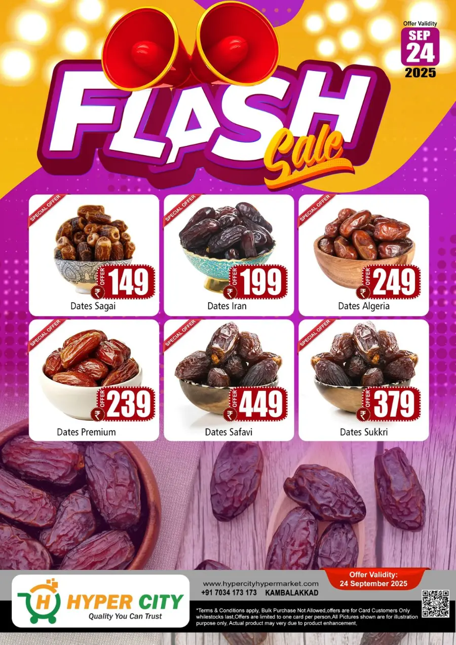 Flash sale In Hyper City Hypermarket Wayanad