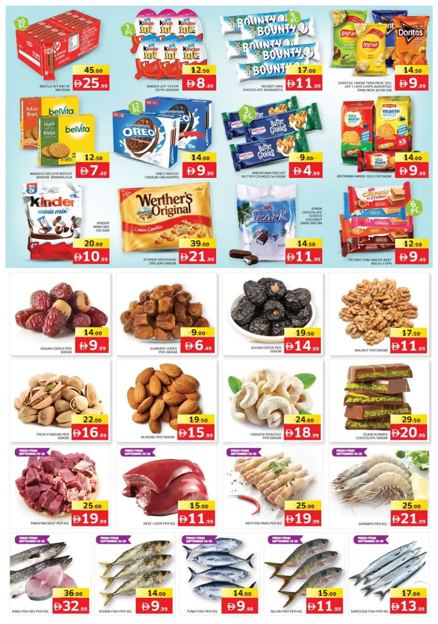 Monthend price drop In Seven Emirates Supermarket Abu Dhabi