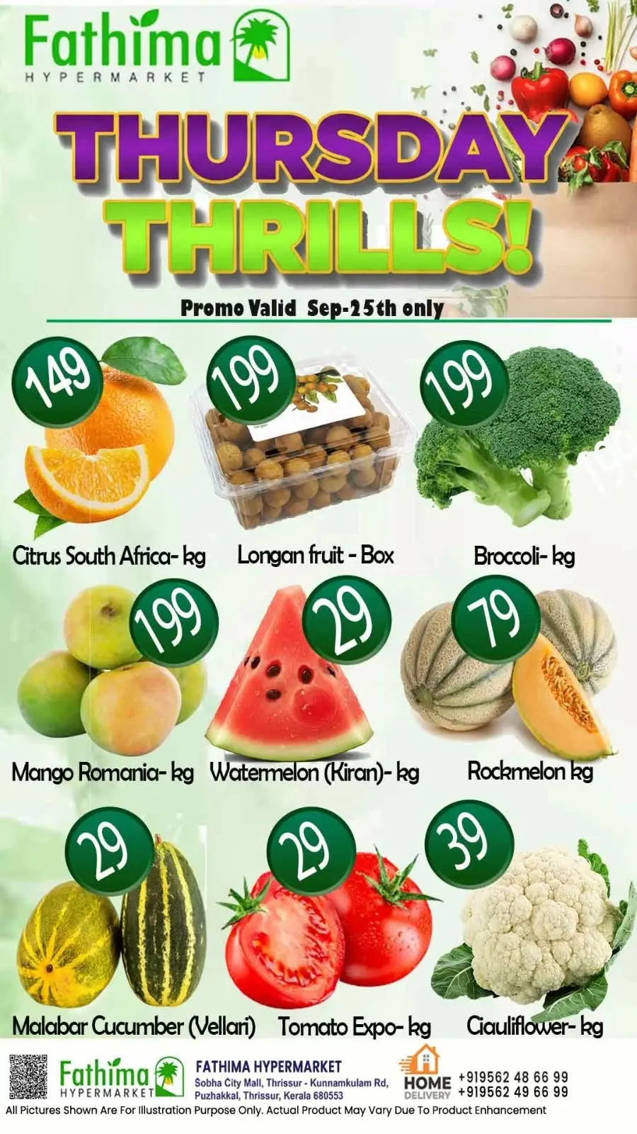 Thursday Offer In Fathima Hypermarket Thrissur