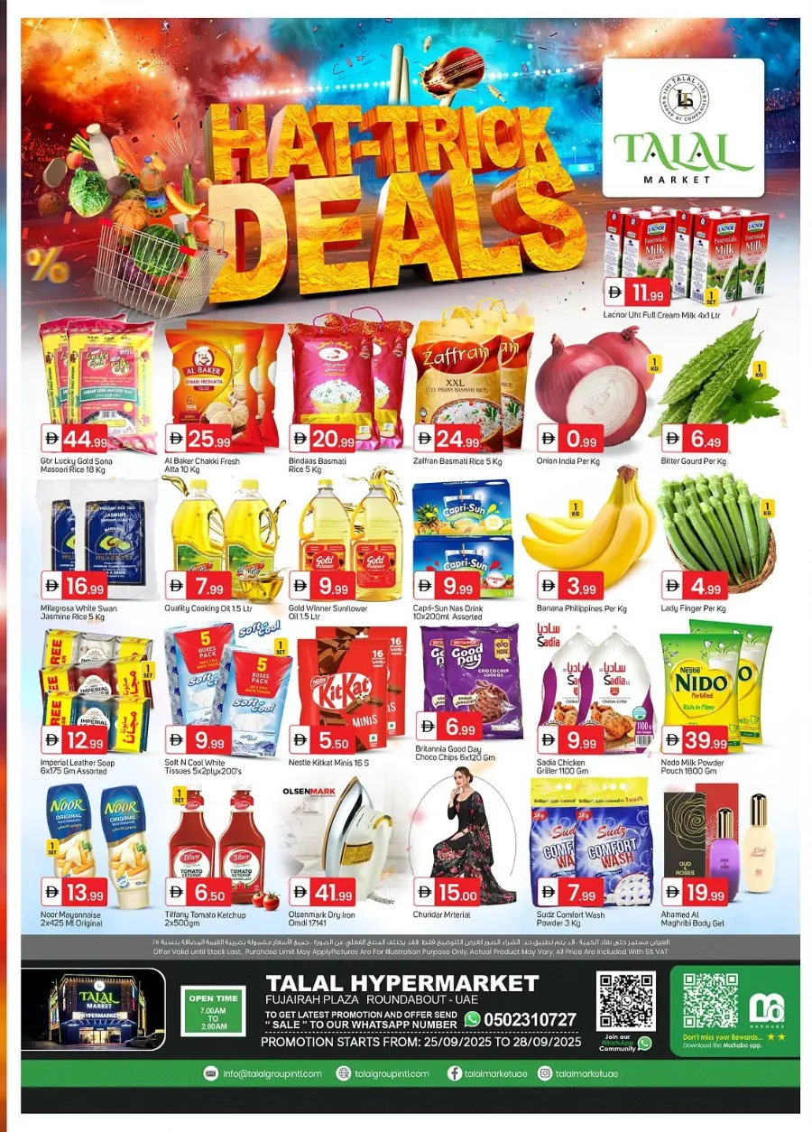 Hat-Trick Deals In Talal Market Fujairah