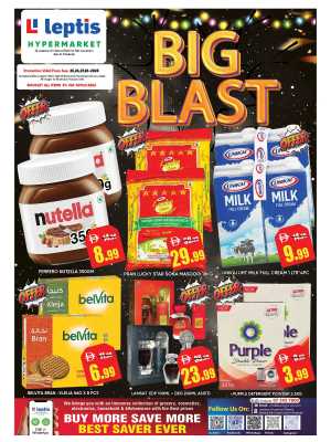 Big blast In Leptis Hypermarket Ras al Khaimah