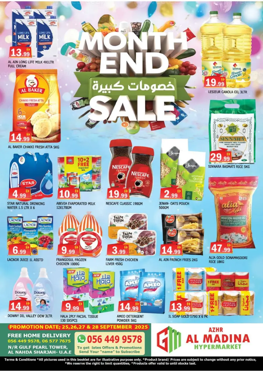 Month End Mega Deals – Don’t Miss Out In Al Madina Hypermarket Sharjah / Ajman