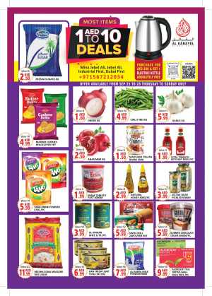 1 to 10 deals In Al Kabayel Dubai