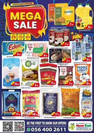 Mega Sale In Home Fresh Abu Dhabi