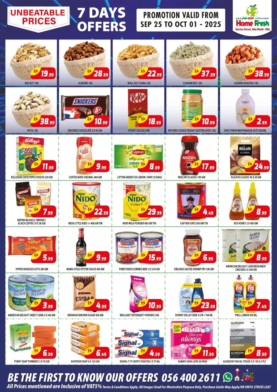 Mega Sale In Home Fresh Abu Dhabi