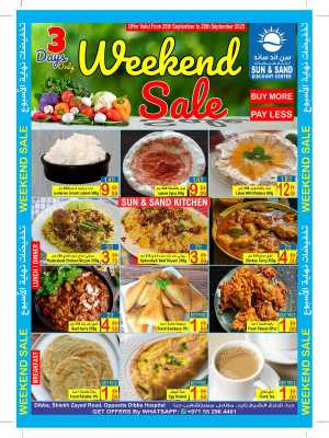 Weekend Sale In  Sun & Sand Fujairah