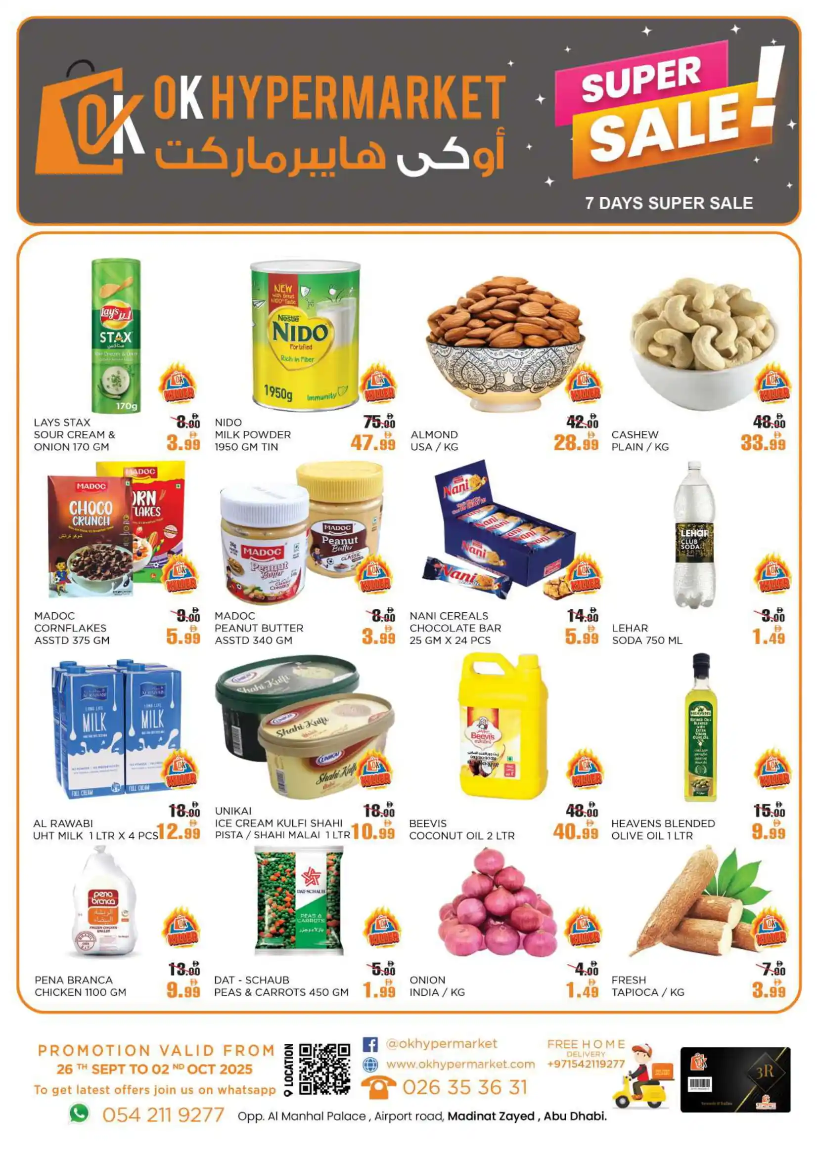 Super sale Super sale In OK Hypermarket Abu Dhabi