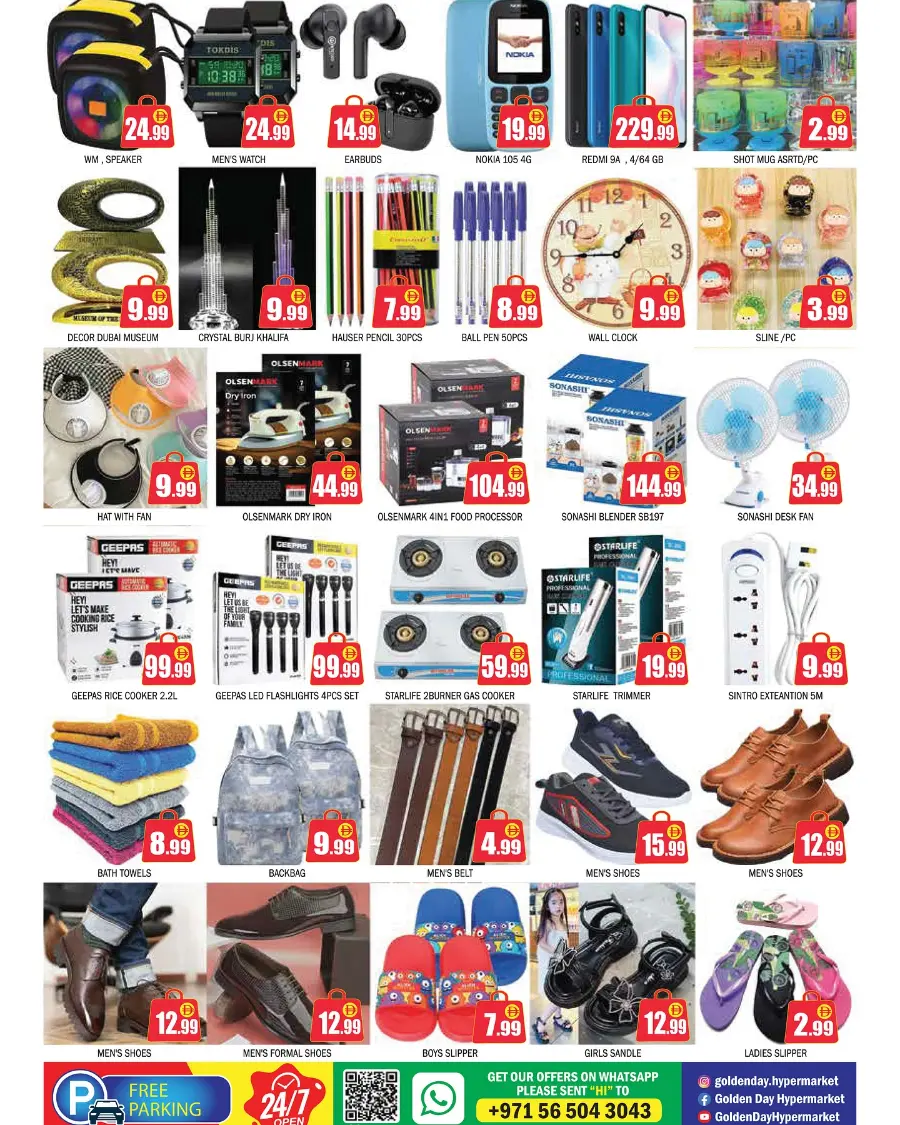 Celebrate 500 Golden Days – Mega Offers In ZSH Golden Day Hypermarket Dubai