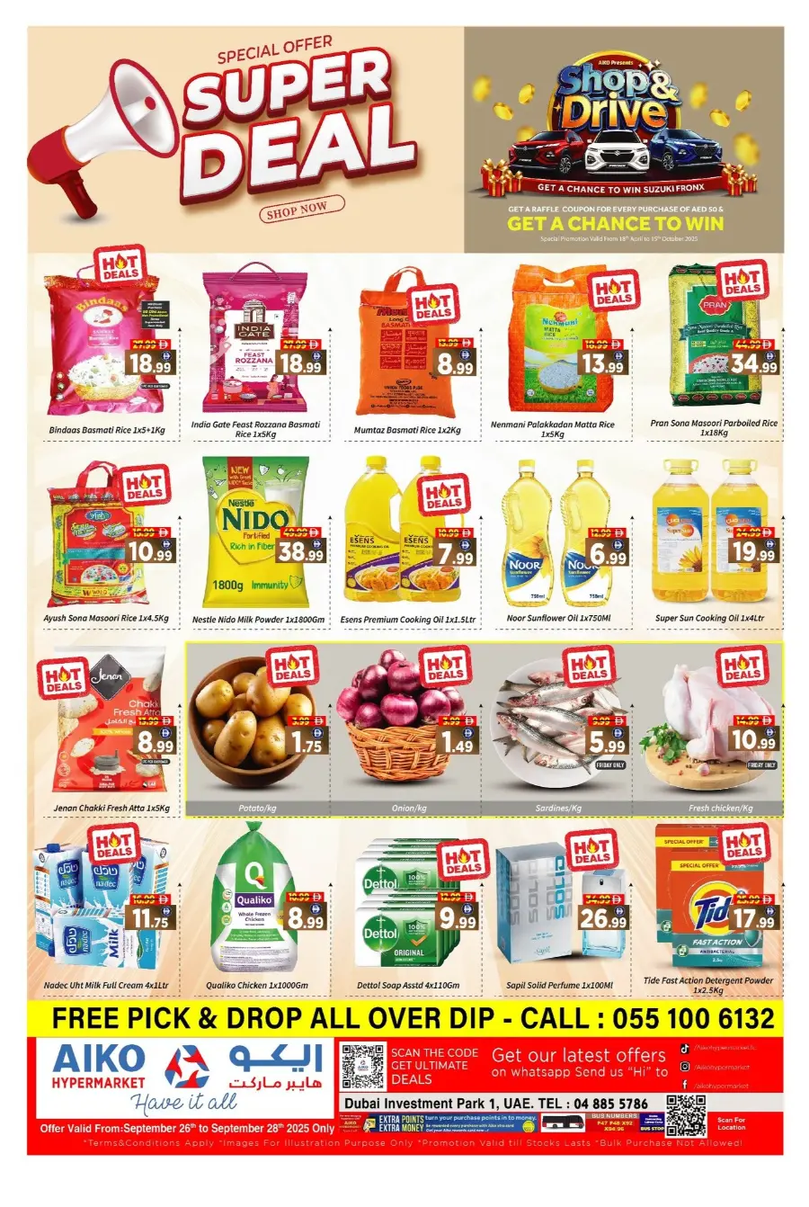 Super Deal In AIKO Hypermarket Dubai