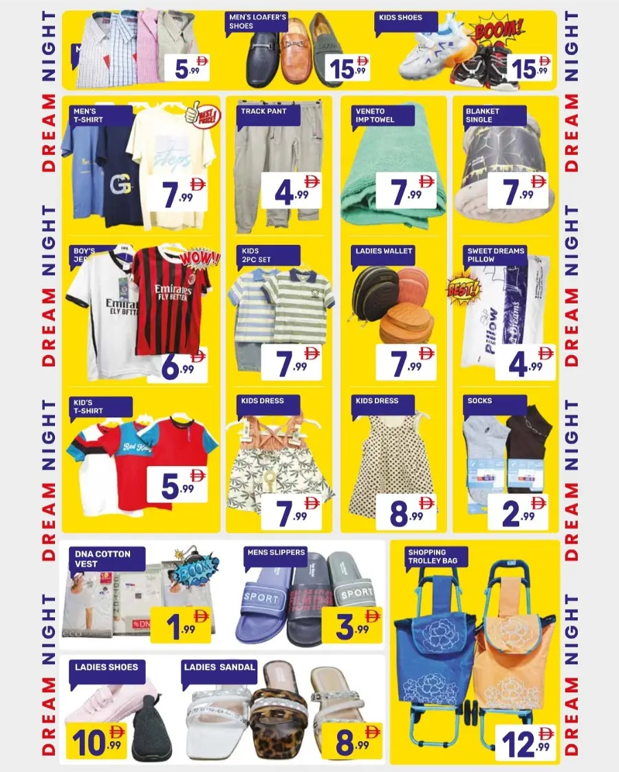 Super Big Sale In Dream Night Hypermarket Dubai