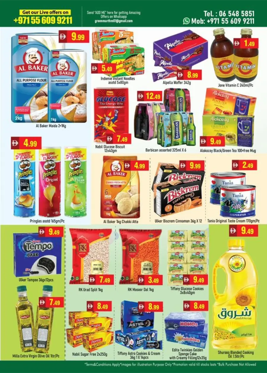 Crazy Deals In Green Mart Sharjah / Ajman