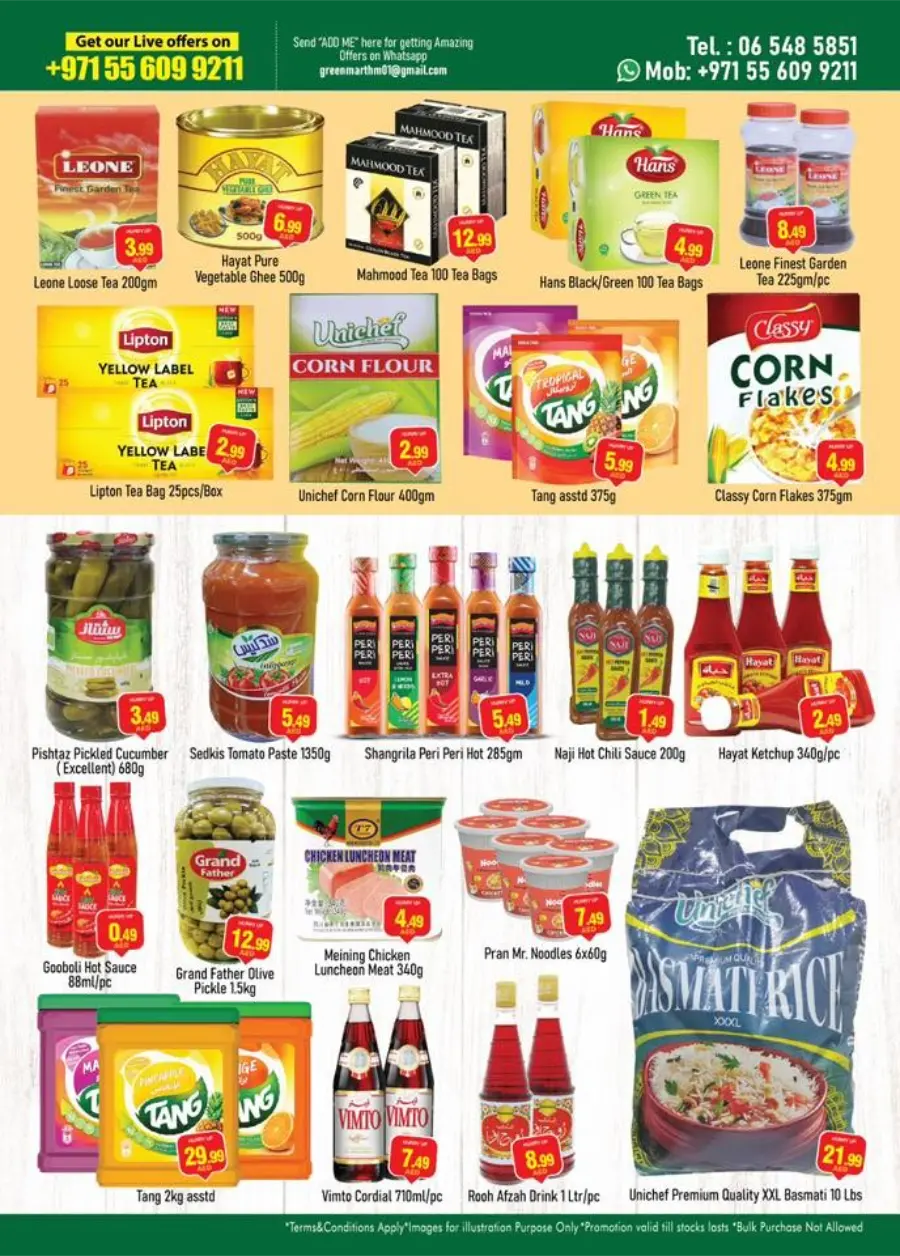 Crazy Deals In Green Mart Sharjah / Ajman