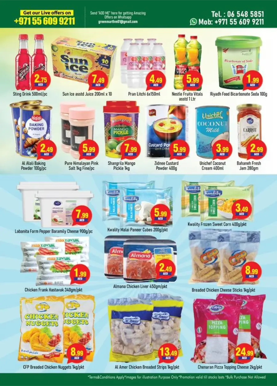 Crazy Deals In Green Mart Sharjah / Ajman