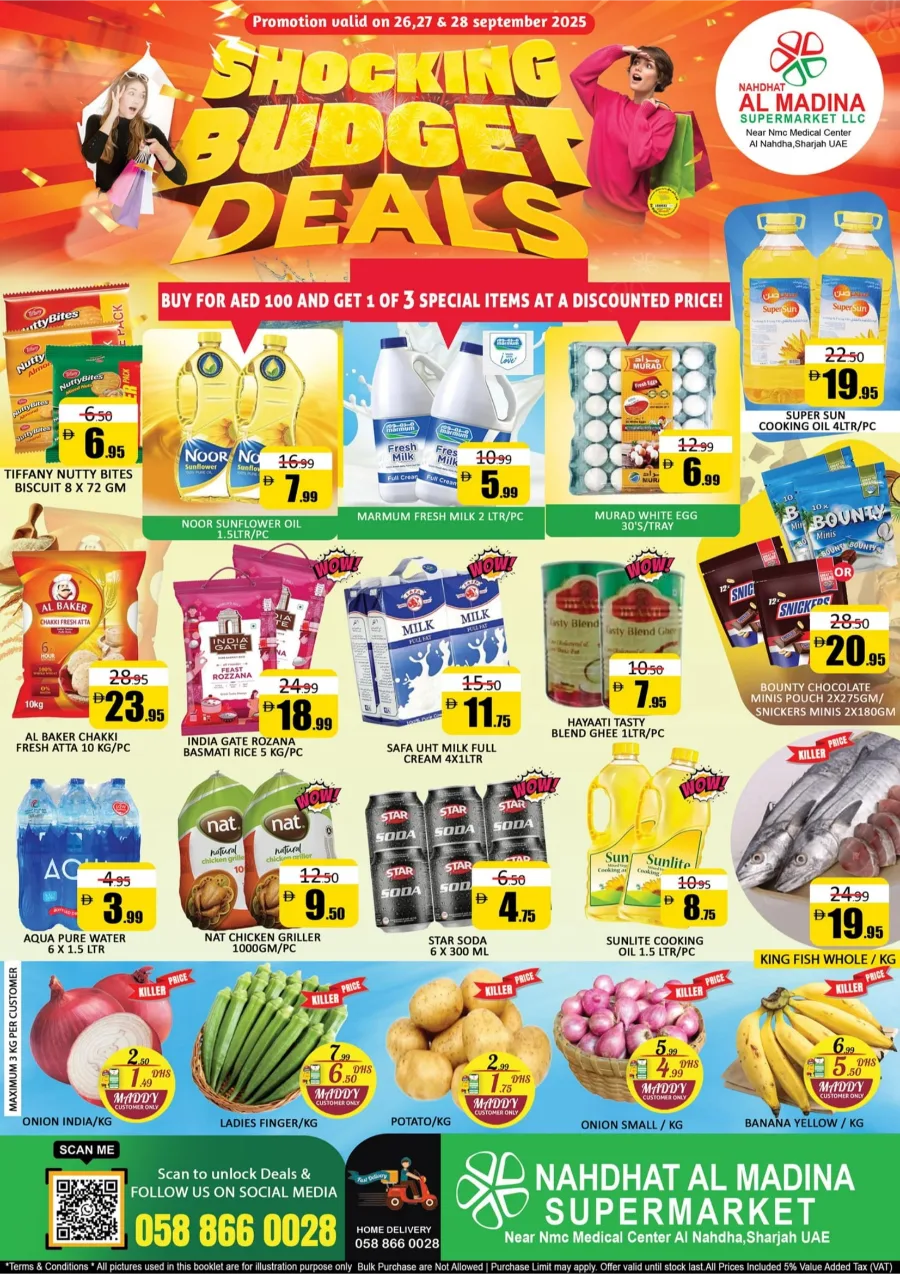 Shocking Budget Deals Shocking Budget Deals In Al Madina Hypermarket Sharjah / Ajman