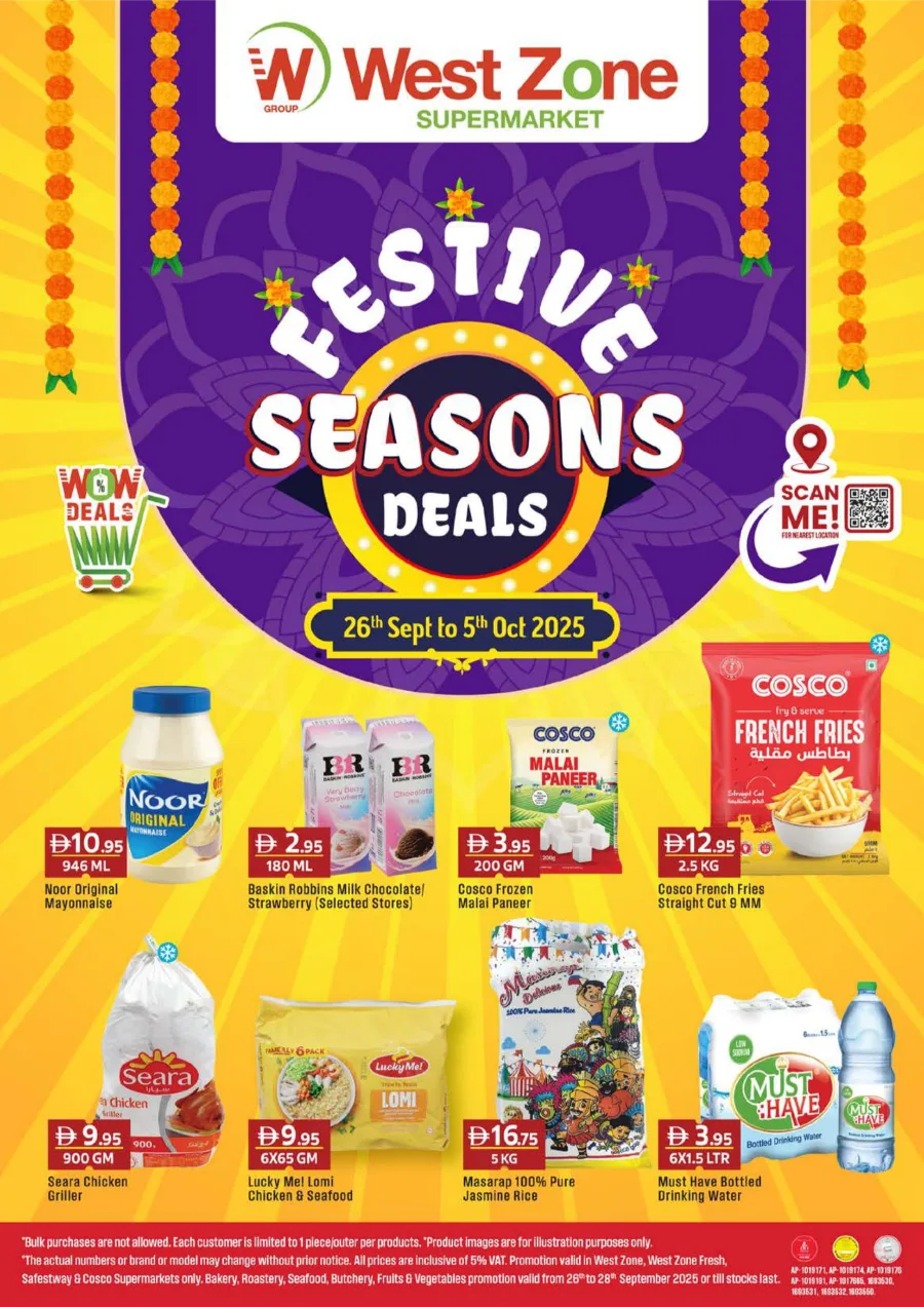Festive Season Deals – Shop & Save In West Zone Supermarket Dubai