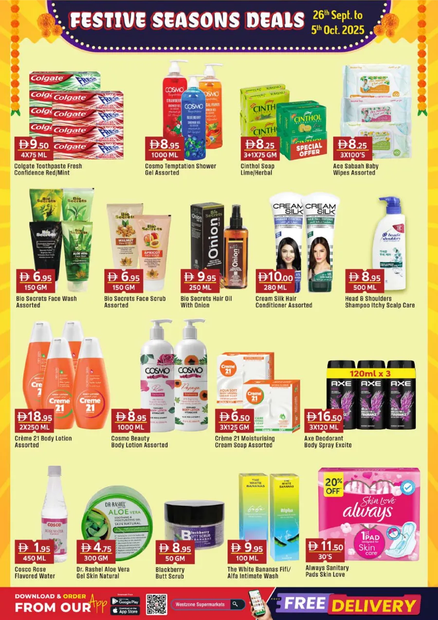 Festive Season Deals – Shop & Save In West Zone Supermarket Dubai