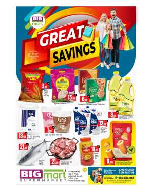 Great savings In BIG mart Dubai