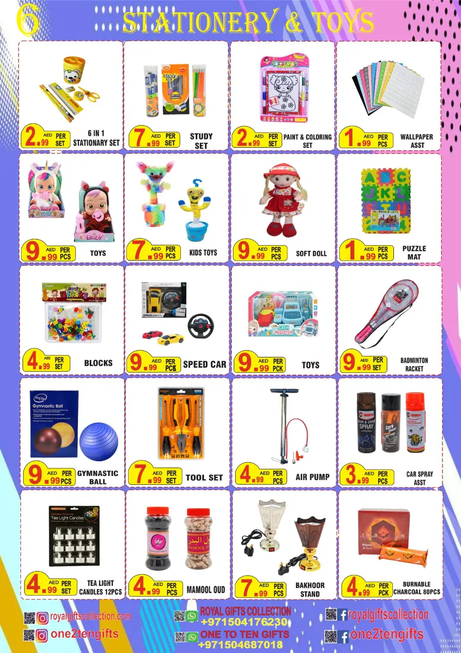 Mega offer In One2Ten Gifts Abu Dhabi