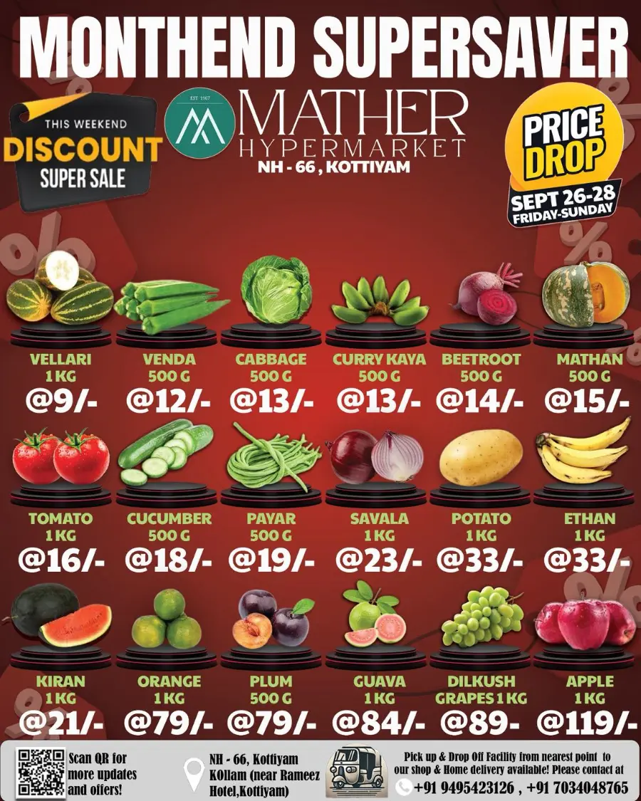 Monthend saver In Mather Hypermarket Kollam