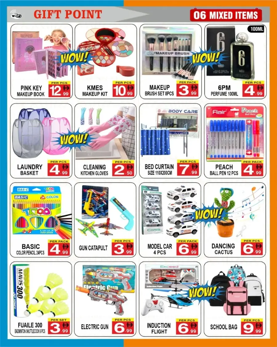 Flash Deals In Gift Point Department Store Dubai