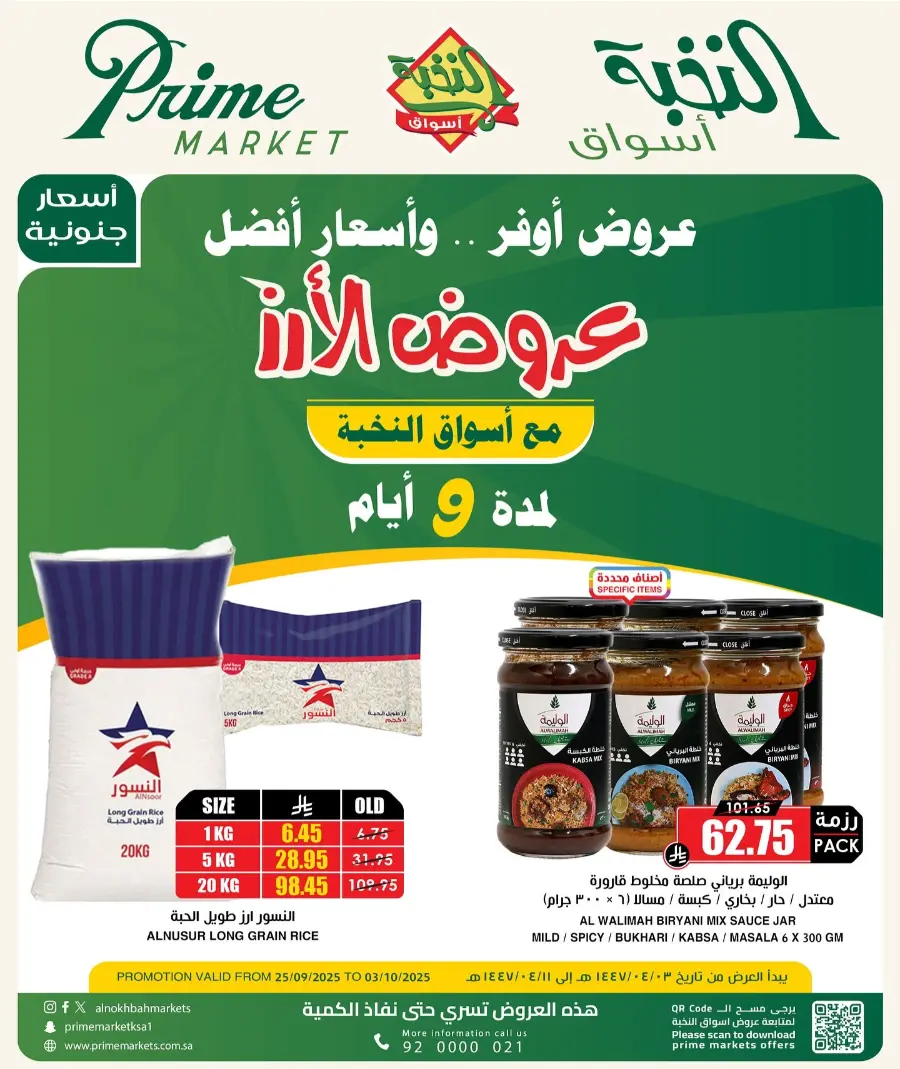 Offers In Prime Markets Hail