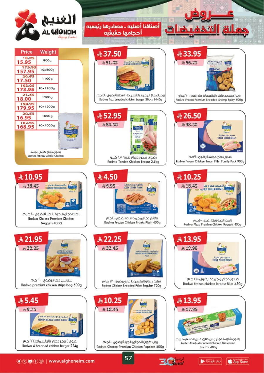 Weekly Offers Weekly Offers In Al Ghoneim market Khamis Mushait