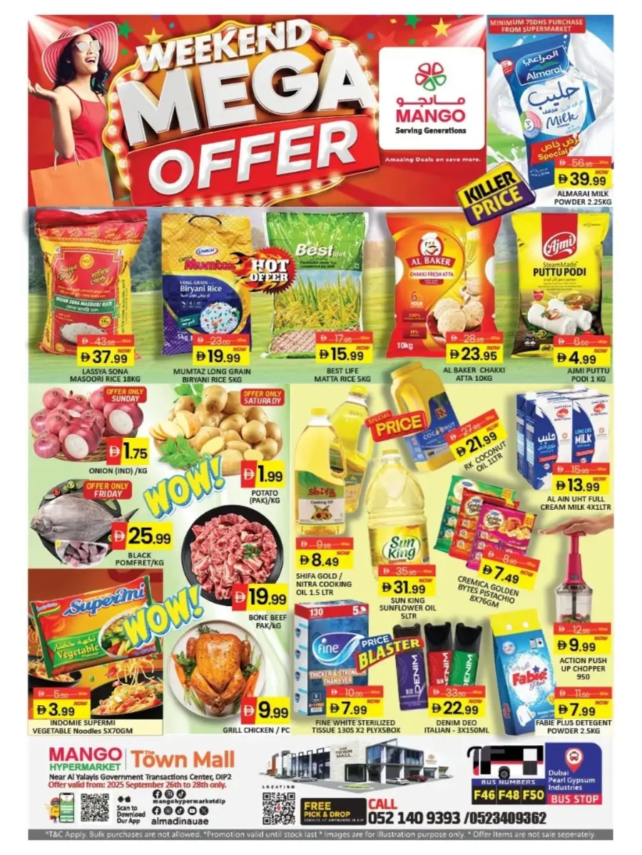Mega Offer In Mango Hypermarket Dubai