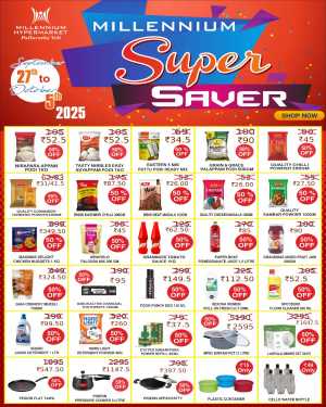 Super Saver In Millennium Hypermarket Ernakulam
