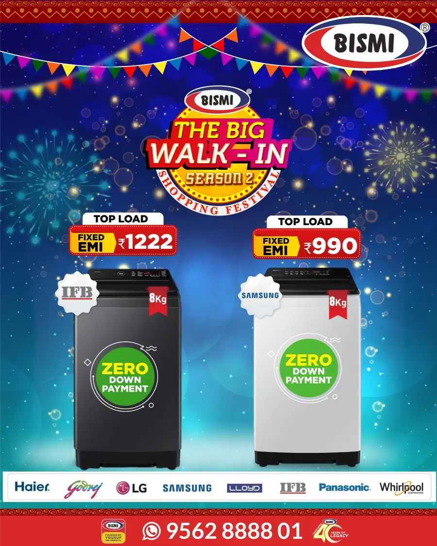 The Big Walk-In Deals In Bismi Home Appliance Thrissur