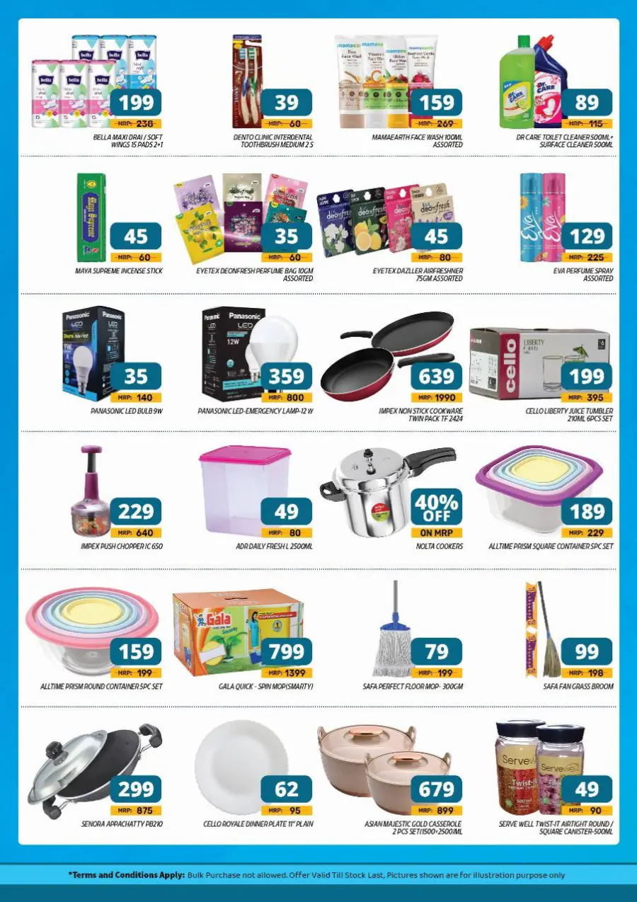 October mass deal In Greens Hypermarket Calicut